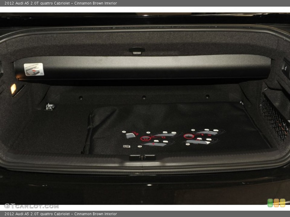 Cinnamon Brown Interior Trunk for the 2012 Audi A5 2.0T quattro Cabriolet #53268394