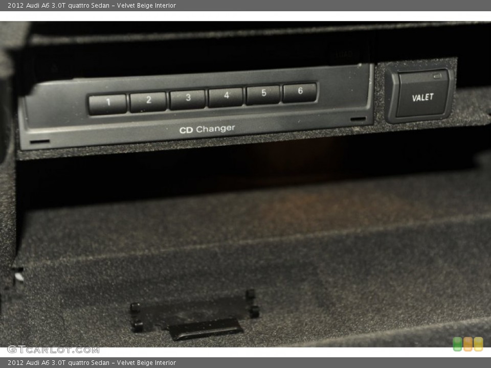 Velvet Beige Interior Audio System for the 2012 Audi A6 3.0T quattro Sedan #53268877