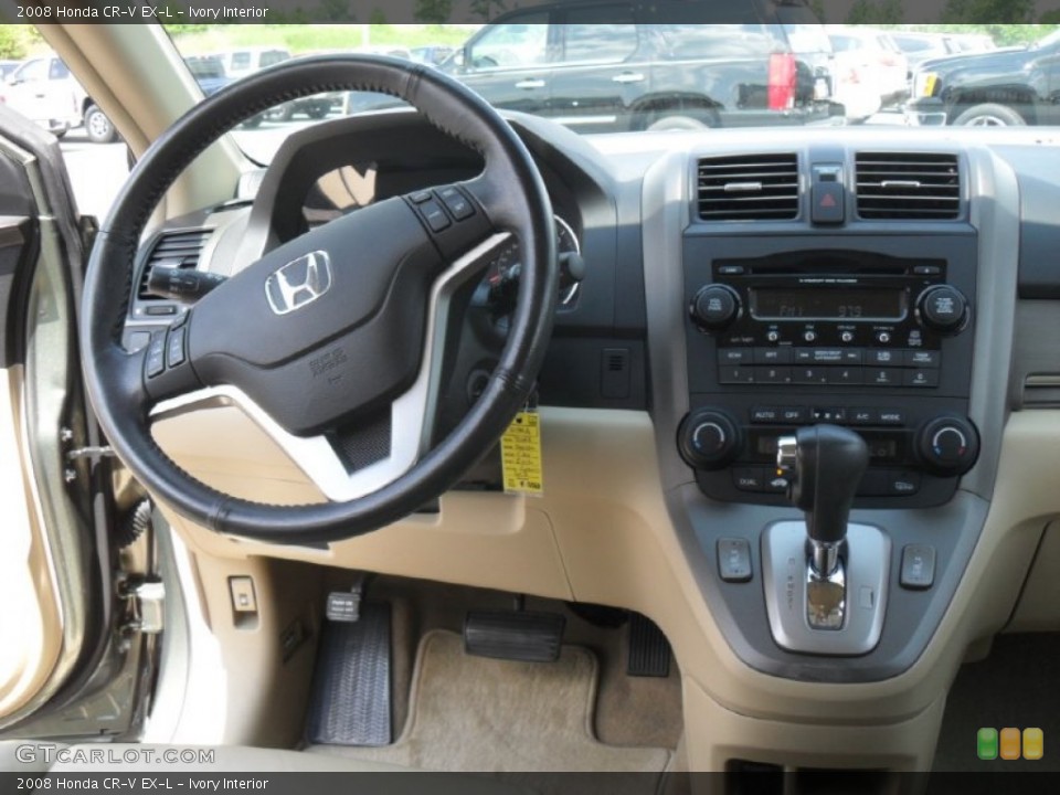 Ivory Interior Controls for the 2008 Honda CR-V EX-L #53270371