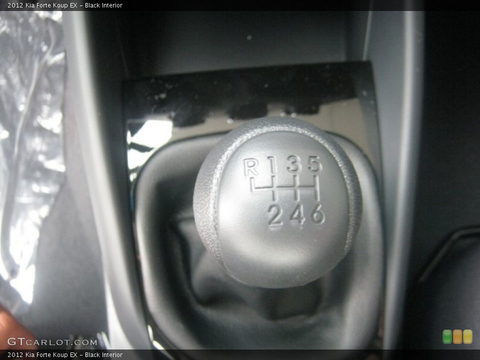 Black Interior Transmission for the 2012 Kia Forte Koup EX #53273737