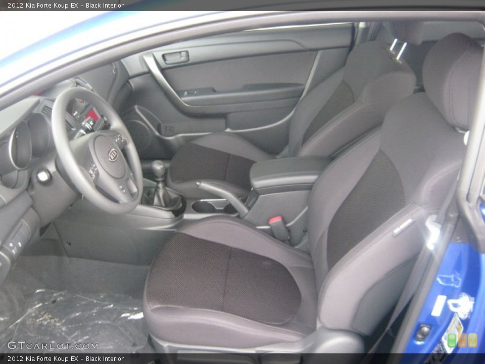 Black Interior Photo for the 2012 Kia Forte Koup EX #53273749