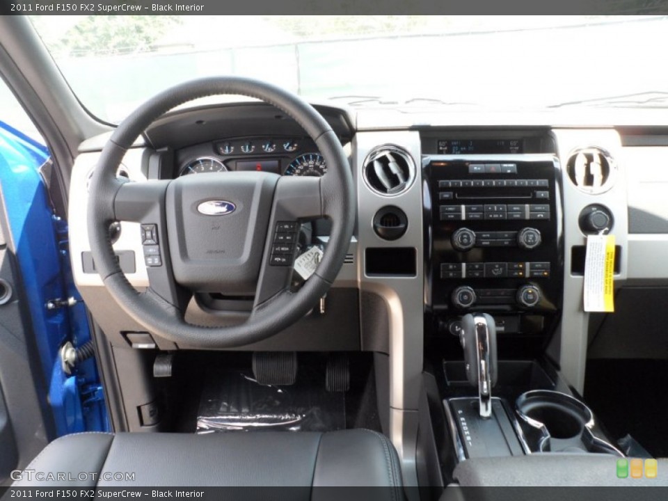 Black Interior Dashboard for the 2011 Ford F150 FX2 SuperCrew #53273800