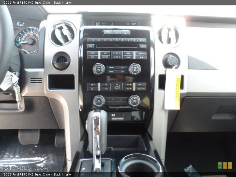 Black Interior Controls for the 2011 Ford F150 FX2 SuperCrew #53273803