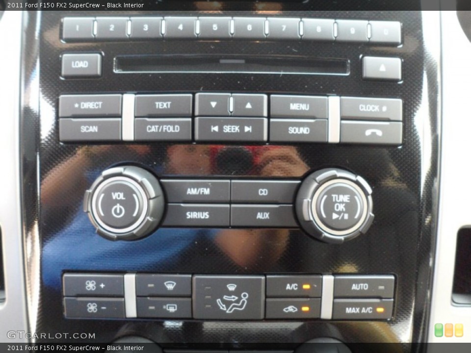 Black Interior Audio System for the 2011 Ford F150 FX2 SuperCrew #53273818