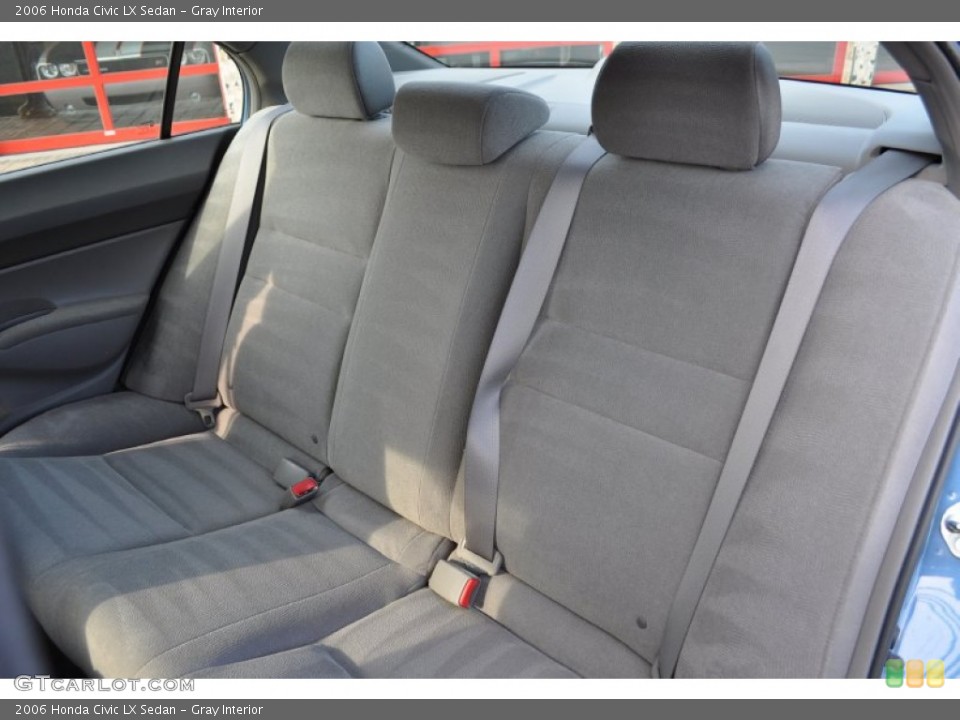 Gray Interior Photo for the 2006 Honda Civic LX Sedan #53277256