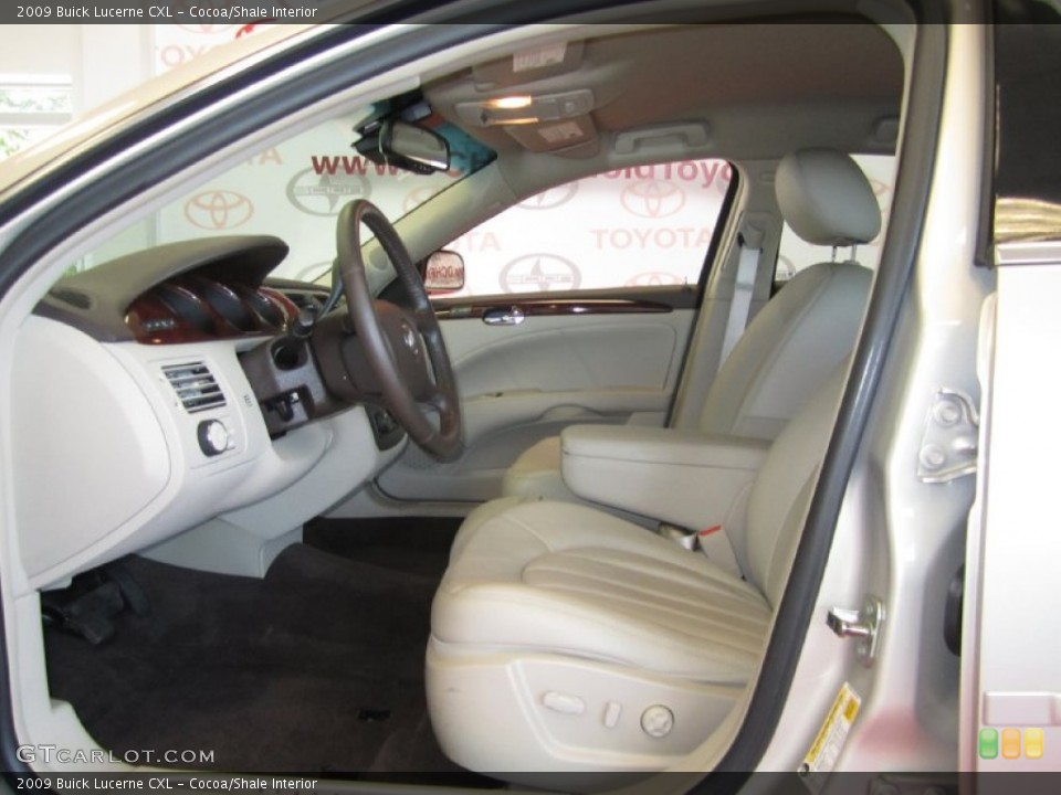 Cocoa/Shale Interior Photo for the 2009 Buick Lucerne CXL #53282040