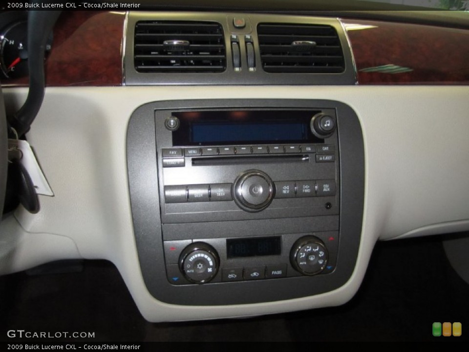 Cocoa/Shale Interior Audio System for the 2009 Buick Lucerne CXL #53282052