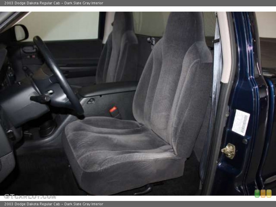 Dark Slate Gray Interior Photo for the 2003 Dodge Dakota Regular Cab #53282121