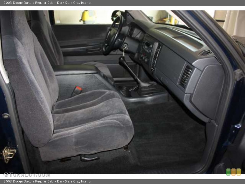 Dark Slate Gray Interior Photo for the 2003 Dodge Dakota Regular Cab #53282145