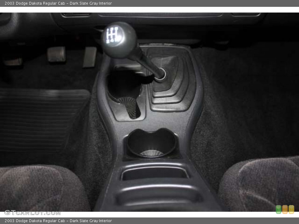 Dark Slate Gray Interior Transmission for the 2003 Dodge Dakota Regular Cab #53282184