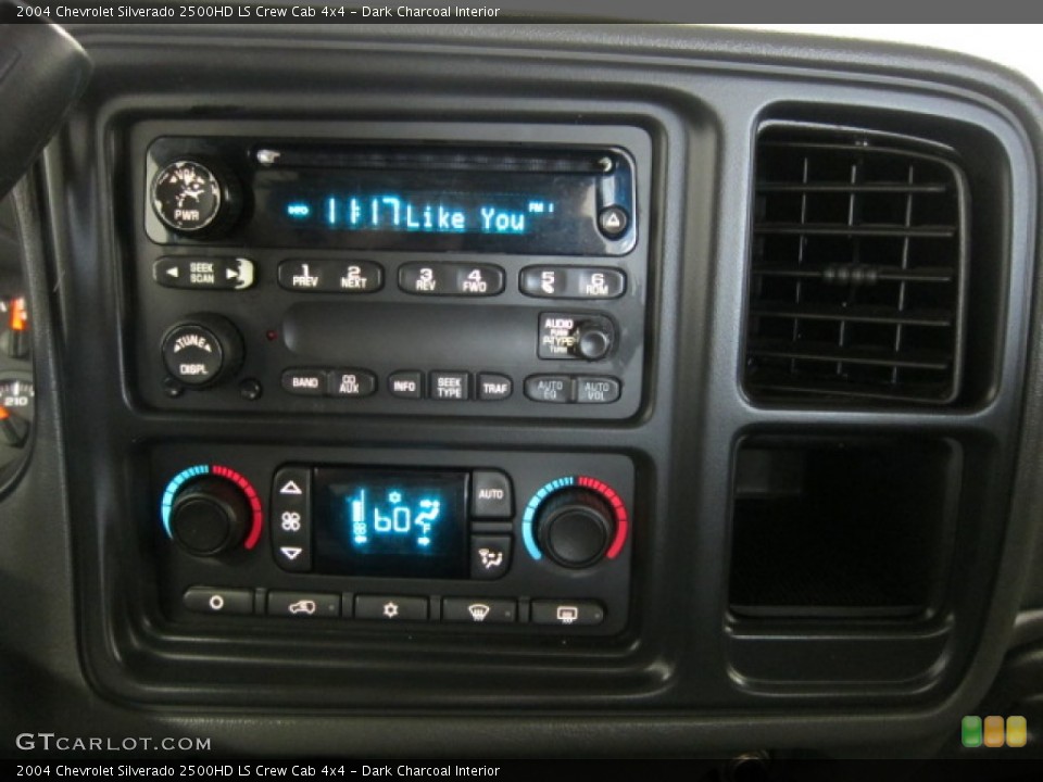 Dark Charcoal Interior Audio System for the 2004 Chevrolet Silverado 2500HD LS Crew Cab 4x4 #53283954