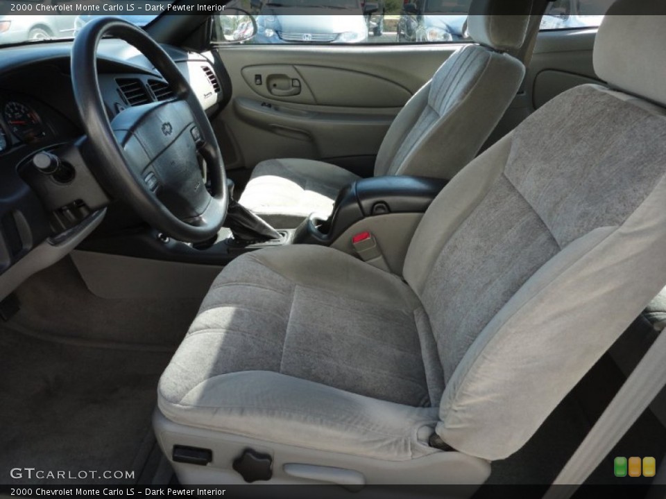 Dark Pewter Interior Photo for the 2000 Chevrolet Monte Carlo LS #53284206