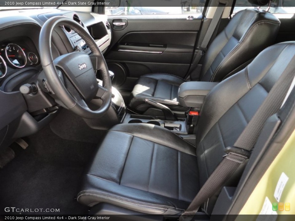 Dark Slate Gray Interior Photo for the 2010 Jeep Compass Limited 4x4 #53285787