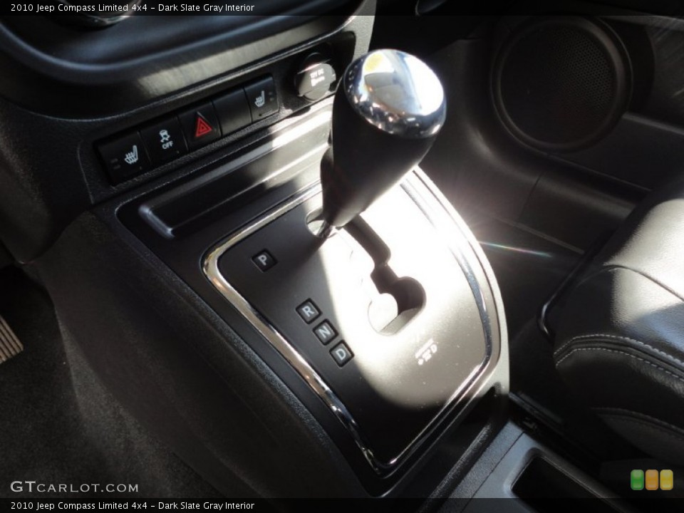 Dark Slate Gray Interior Transmission for the 2010 Jeep Compass Limited 4x4 #53285820
