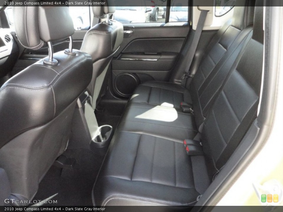 Dark Slate Gray Interior Photo for the 2010 Jeep Compass Limited 4x4 #53285850