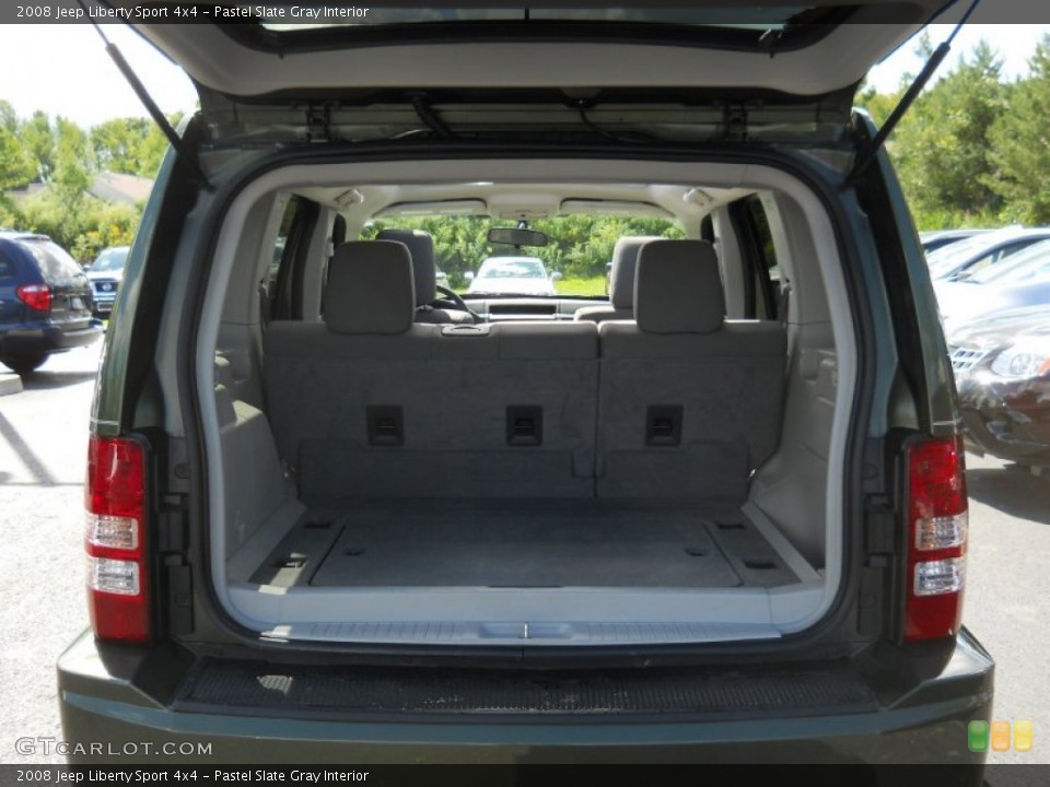 Pastel Slate Gray Interior Trunk for the 2008 Jeep Liberty Sport 4x4 #53286000