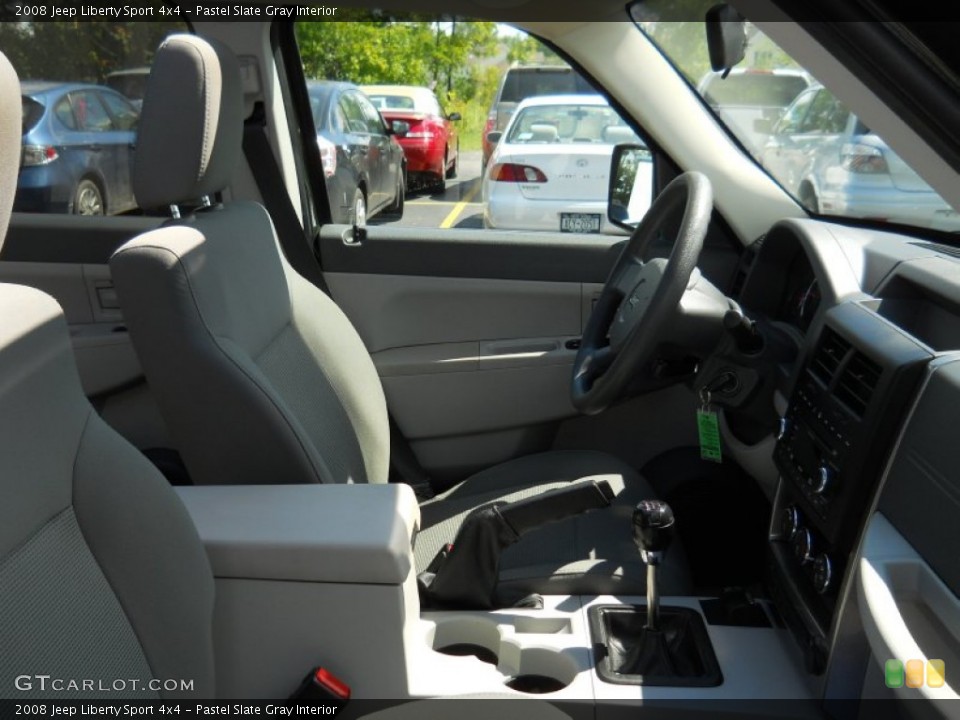Pastel Slate Gray Interior Transmission for the 2008 Jeep Liberty Sport 4x4 #53286012
