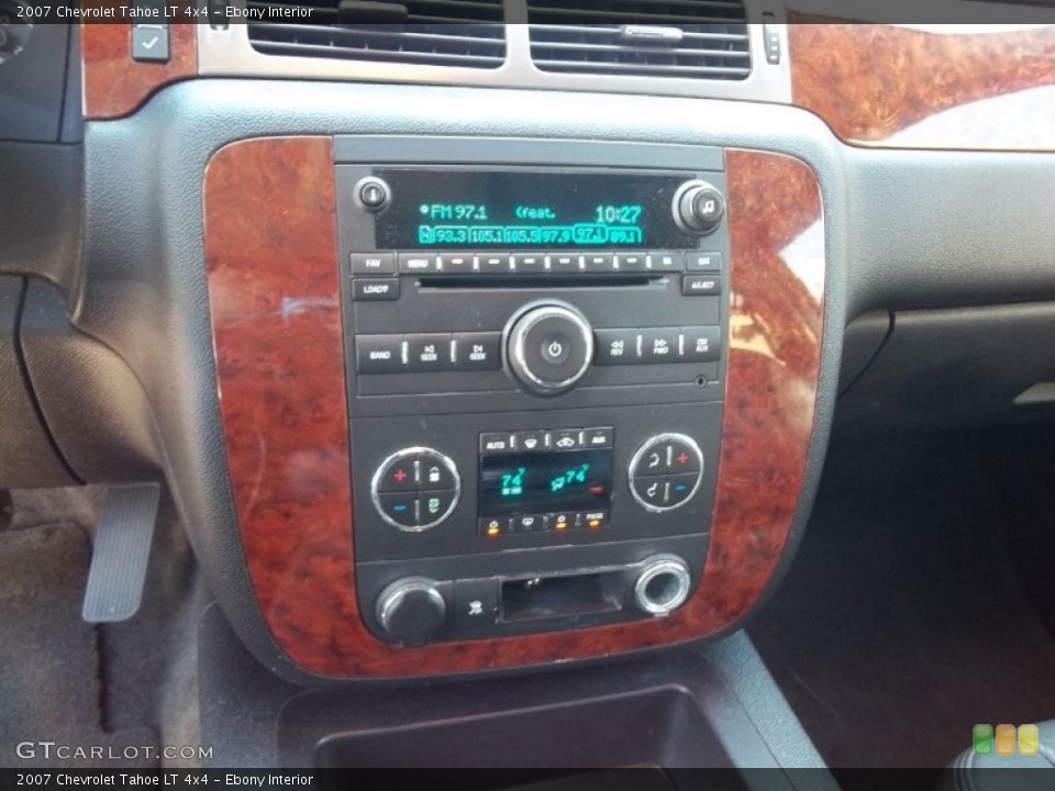 Ebony Interior Audio System for the 2007 Chevrolet Tahoe LT 4x4 #53288076