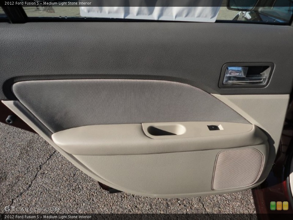 Medium Light Stone Interior Door Panel for the 2012 Ford Fusion S #53292588