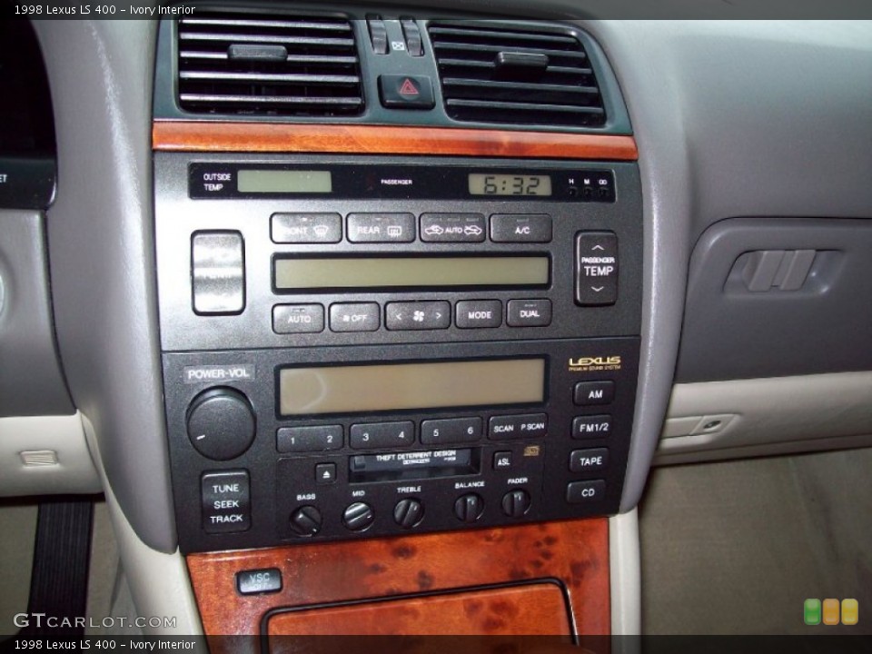 Ivory Interior Controls for the 1998 Lexus LS 400 #53293365
