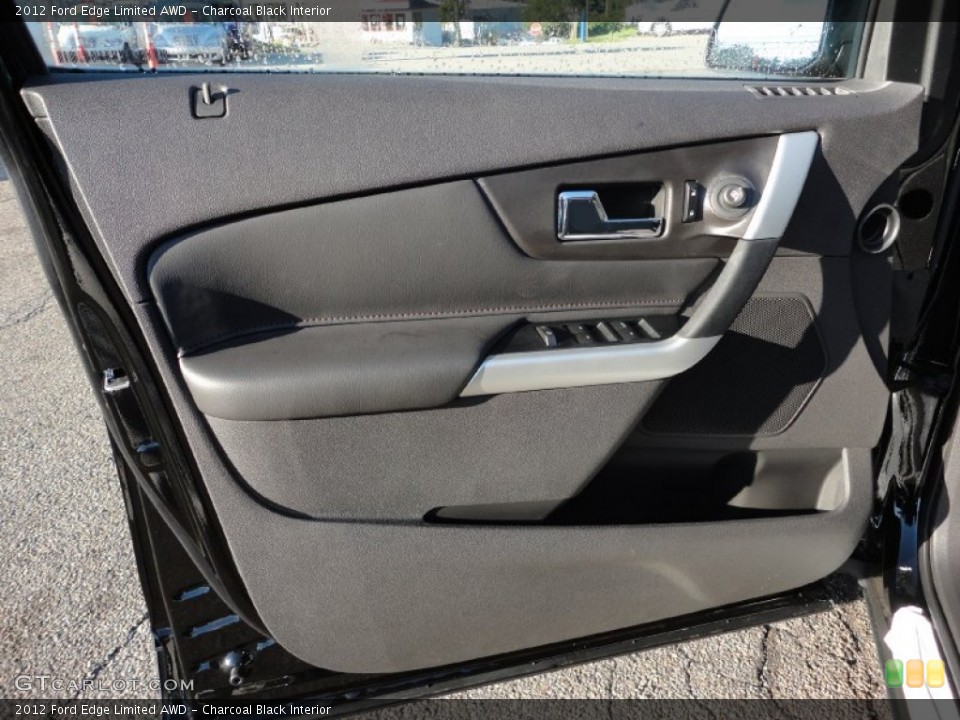 Charcoal Black Interior Door Panel for the 2012 Ford Edge Limited AWD #53294217