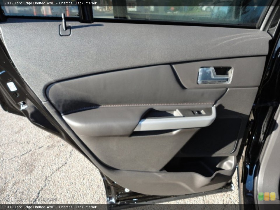 Charcoal Black Interior Door Panel for the 2012 Ford Edge Limited AWD #53294232
