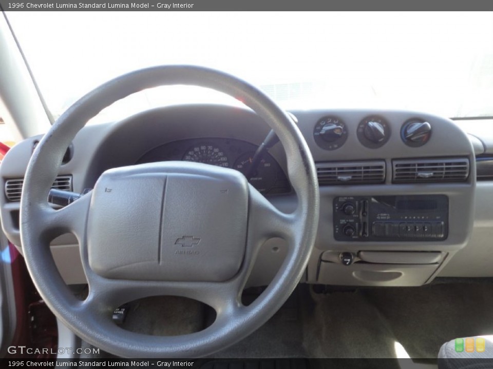 Gray Interior Steering Wheel for the 1996 Chevrolet Lumina  #53294553