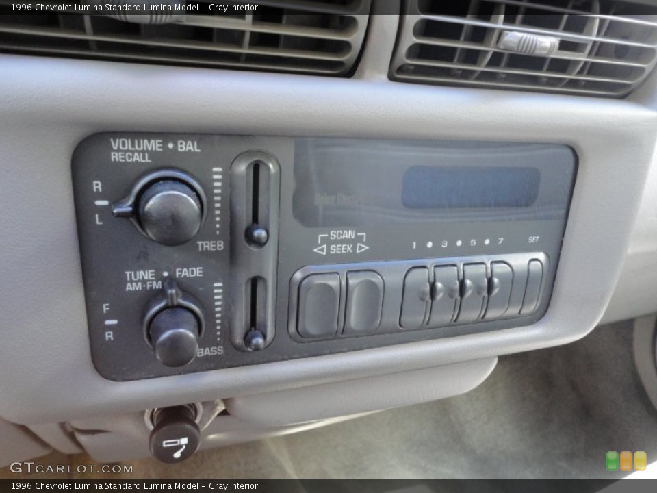 Gray Interior Audio System for the 1996 Chevrolet Lumina  #53294628