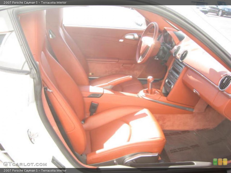 Terracotta Interior Photo for the 2007 Porsche Cayman S #5329575