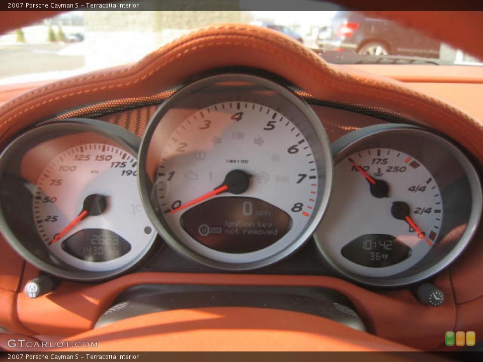Terracotta Interior Gauges for the 2007 Porsche Cayman S #5329600
