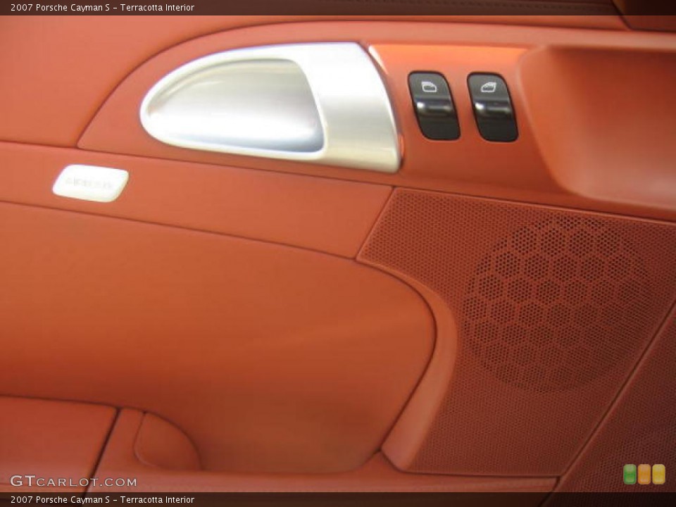 Terracotta Interior Door Panel for the 2007 Porsche Cayman S #5329605