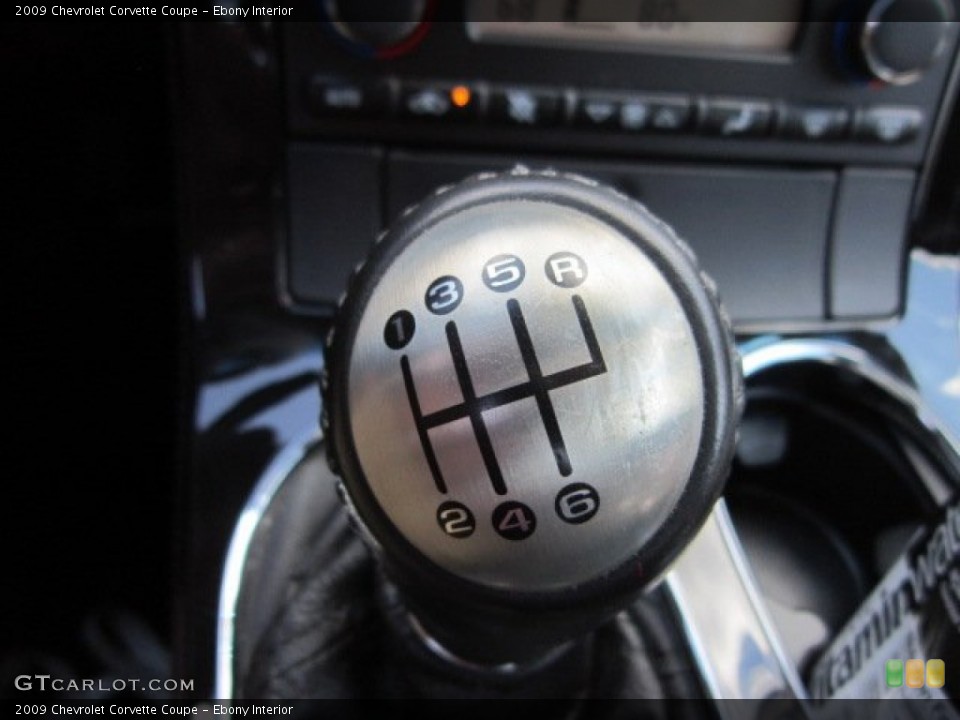 Ebony Interior Transmission for the 2009 Chevrolet Corvette Coupe #53297118