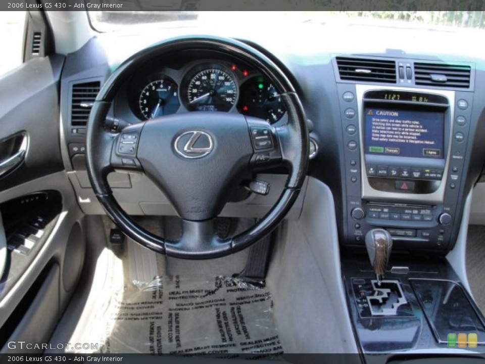 Ash Gray Interior Dashboard for the 2006 Lexus GS 430 #53300883