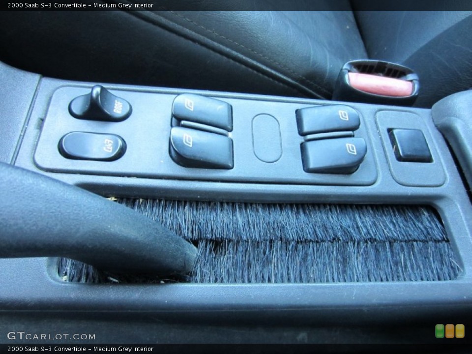 Medium Grey Interior Controls for the 2000 Saab 9-3 Convertible #53301582