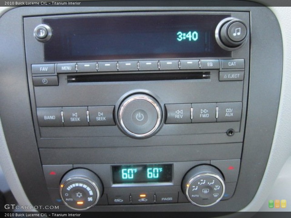 Titanium Interior Audio System for the 2010 Buick Lucerne CXL #53301675