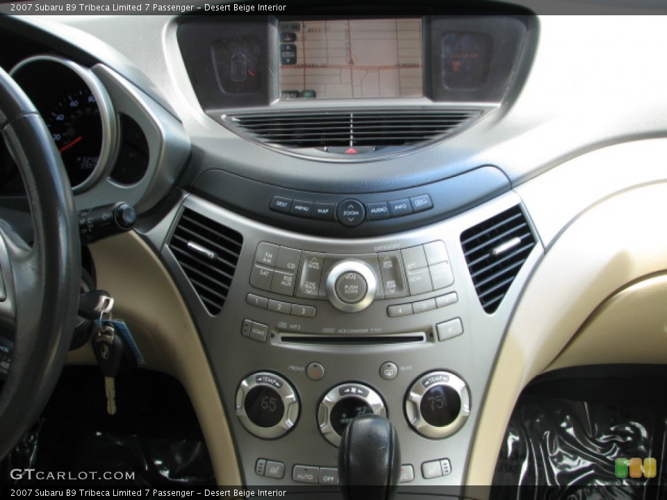 Desert Beige Interior Controls for the 2007 Subaru B9 Tribeca Limited 7 Passenger #53302311