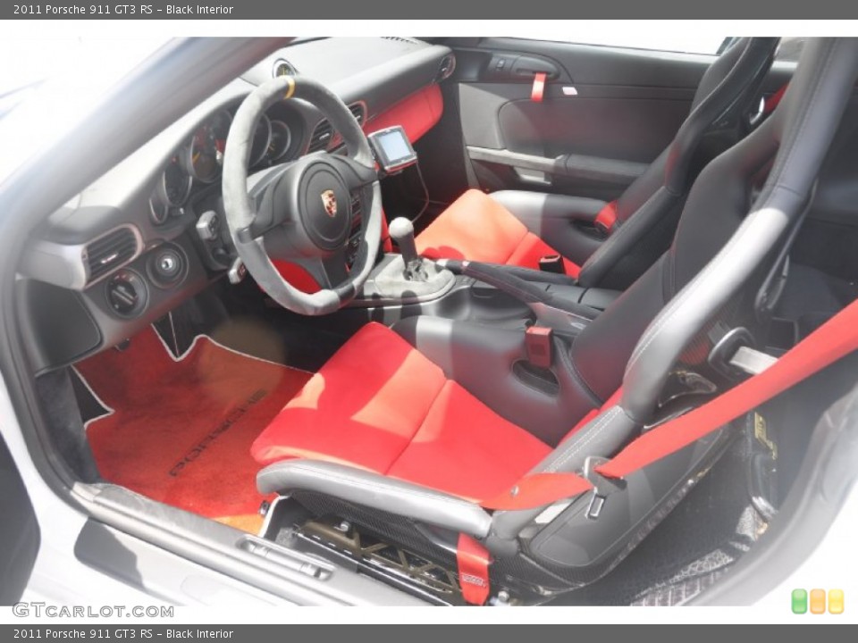 Black Interior Photo for the 2011 Porsche 911 GT3 RS #53303619