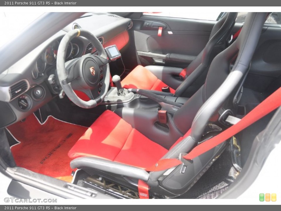 Black Interior Photo for the 2011 Porsche 911 GT3 RS #53303643