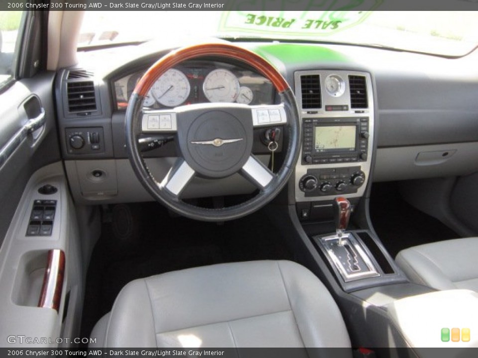 Dark Slate Gray/Light Slate Gray Interior Dashboard for the 2006 Chrysler 300 Touring AWD #53303955