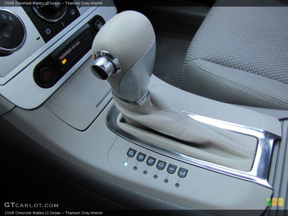 Titanium Gray Interior Transmission for the 2008 Chevrolet Malibu LS Sedan #53304261