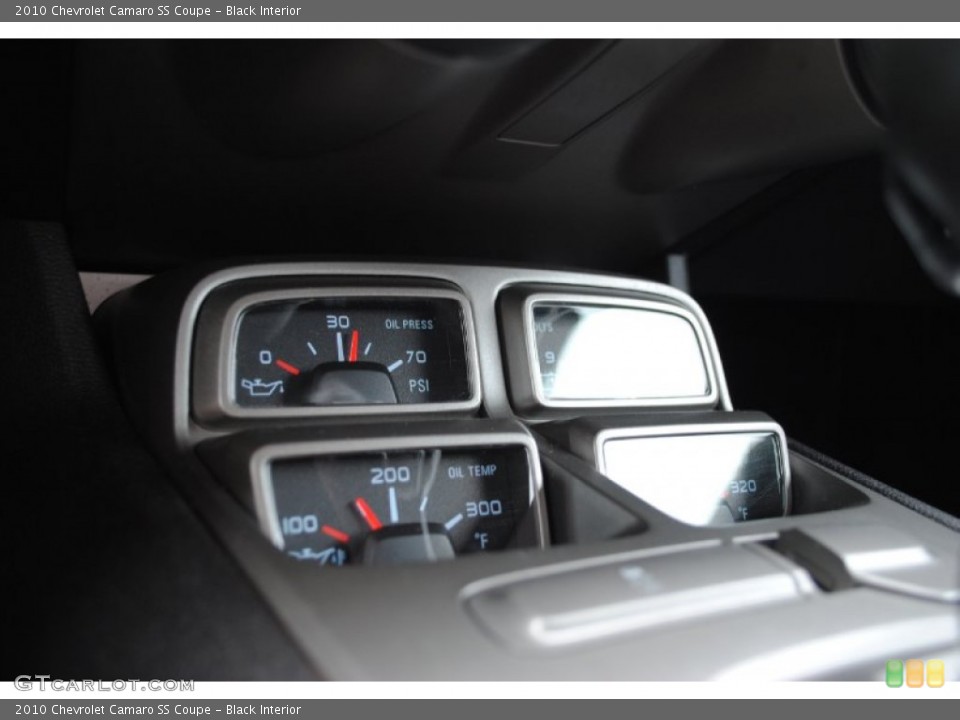 Black Interior Gauges for the 2010 Chevrolet Camaro SS Coupe #53307198