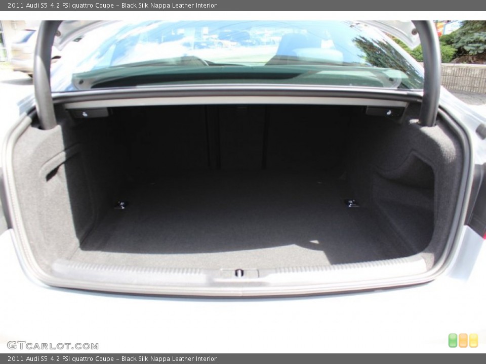 Black Silk Nappa Leather Interior Trunk for the 2011 Audi S5 4.2 FSI quattro Coupe #53307768