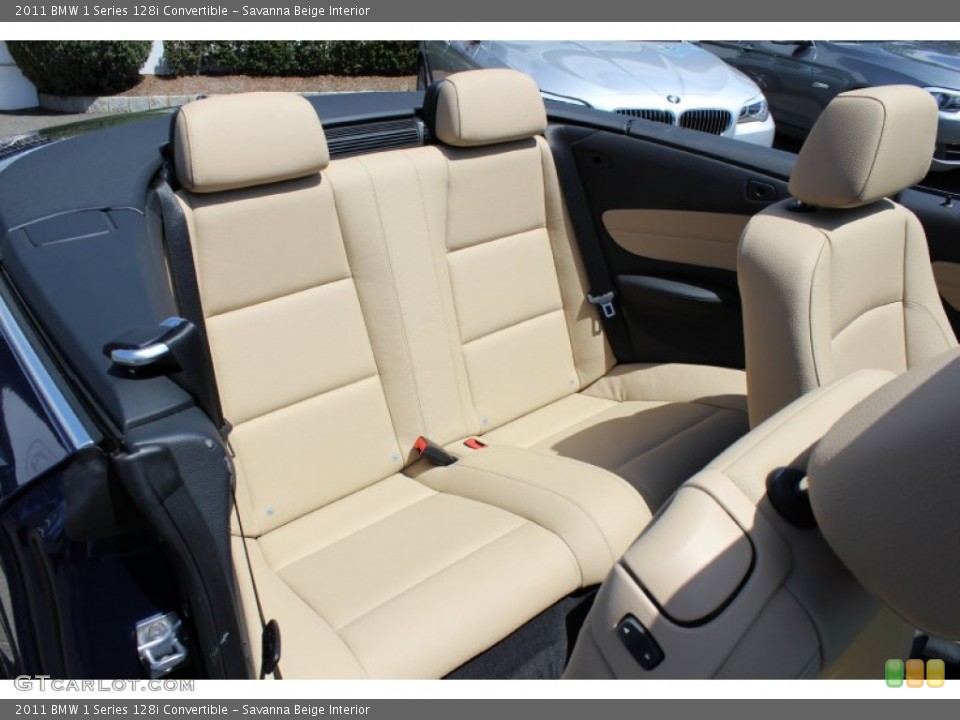 Savanna Beige Interior Photo for the 2011 BMW 1 Series 128i Convertible #53308263