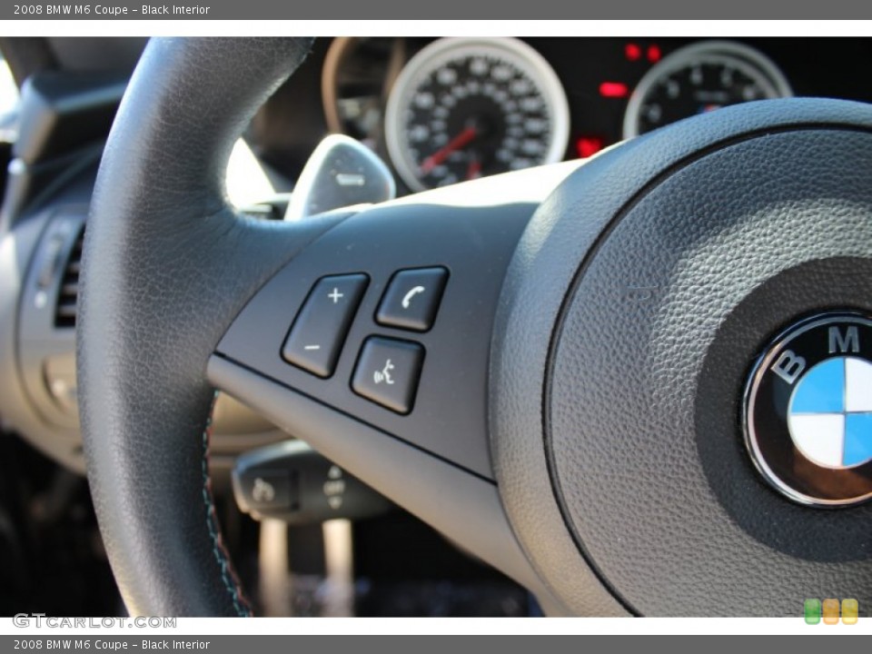 Black Interior Controls for the 2008 BMW M6 Coupe #53311287