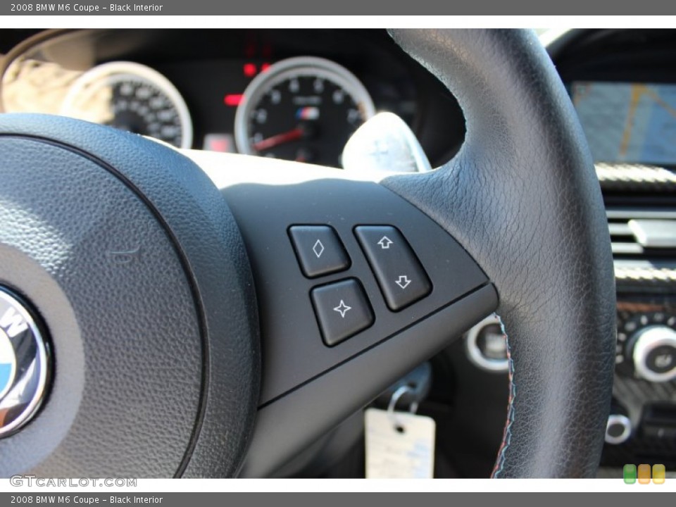 Black Interior Controls for the 2008 BMW M6 Coupe #53311299