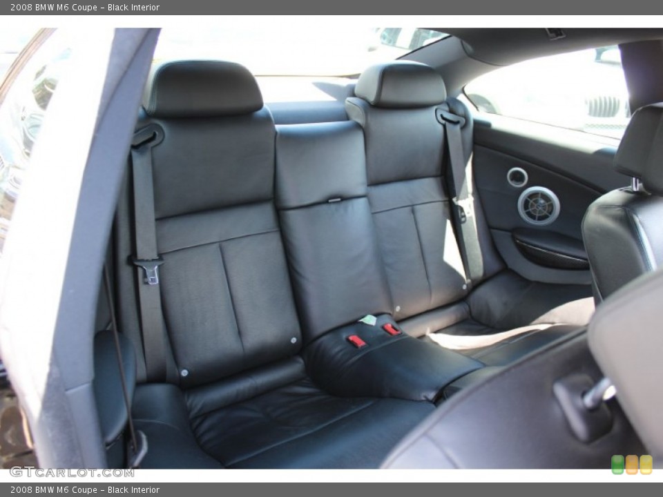Black Interior Photo for the 2008 BMW M6 Coupe #53311377