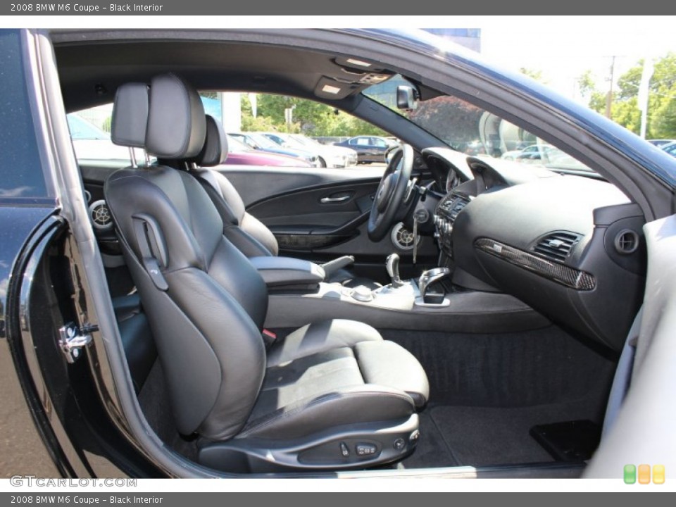 Black Interior Photo for the 2008 BMW M6 Coupe #53311398