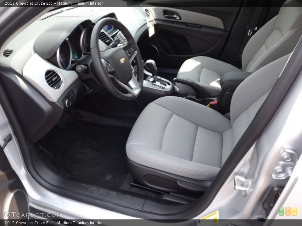 Medium Titanium Interior Photo for the 2012 Chevrolet Cruze Eco #53313699