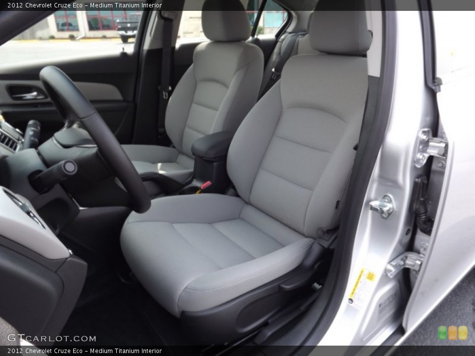 Medium Titanium Interior Photo for the 2012 Chevrolet Cruze Eco #53313726