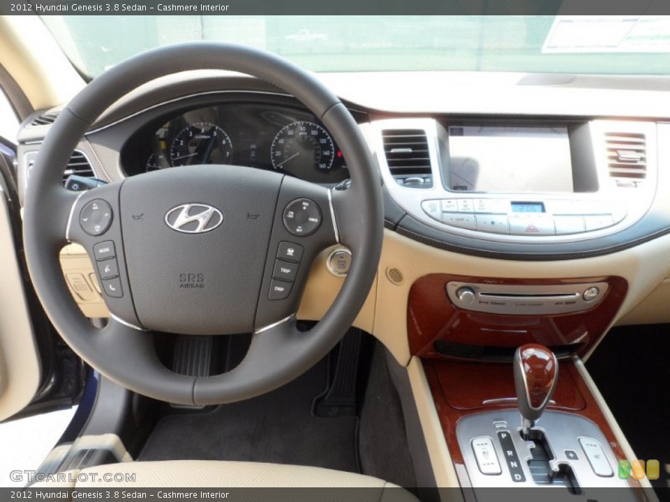 Cashmere Interior Photo for the 2012 Hyundai Genesis 3.8 Sedan #53315358
